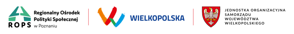 Logotypy ROPS Poznań, Wielkopolska i JOSWW.